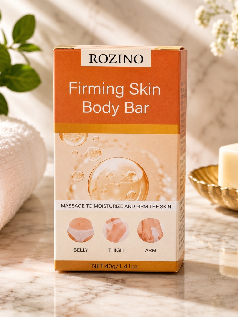 Rozino Firming Skin Body Bar – Moisturizing & Firming